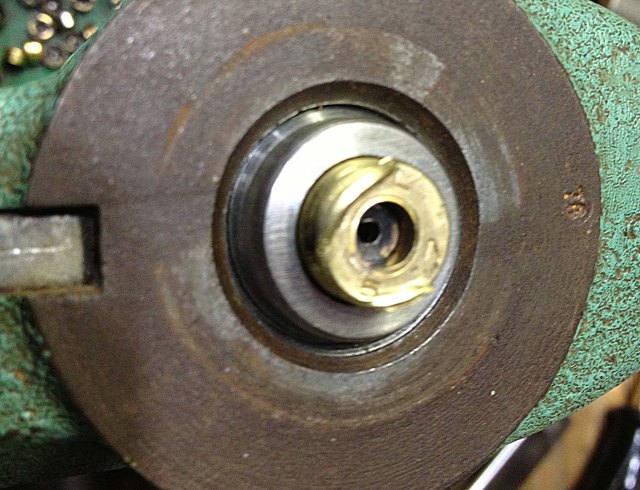 A case stuck in the resize die 