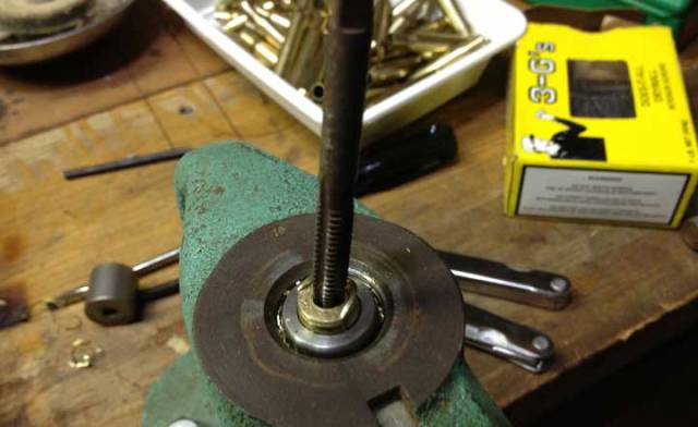 Tape the hole where the primer used to be.