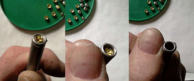 Shows last primer and release method