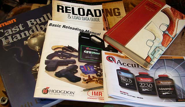 showing reload manuals