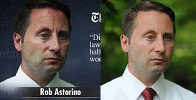 Showing original and photoshop result